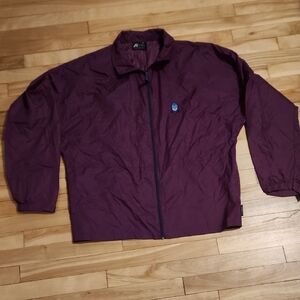 K-Way Men's Deep Purple Windbreaker